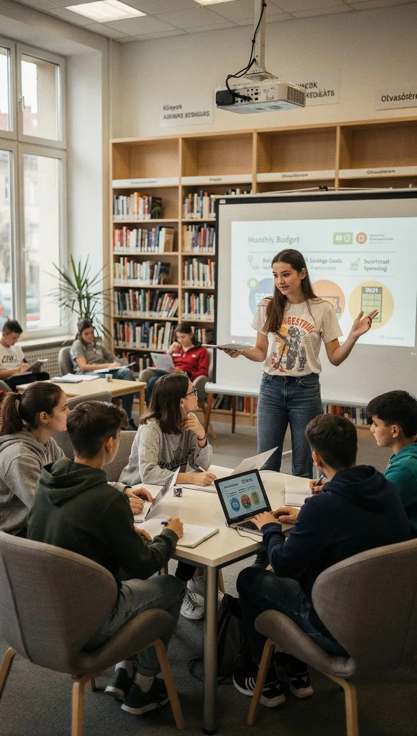 Költségvetési applikáció képernyőképe, amely segíti a kiadások nyomon követését.